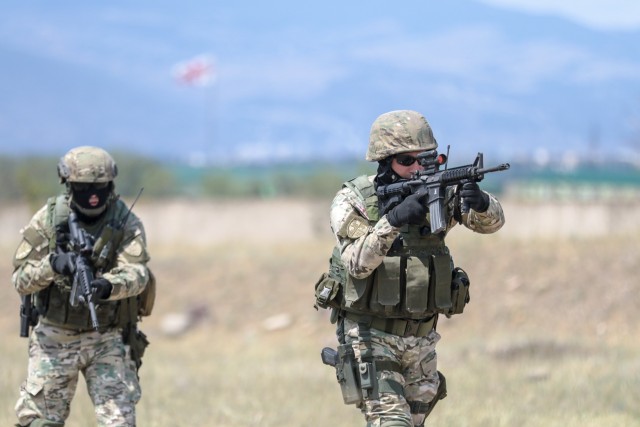 Georgia Guardsmen deliver in multinational exercise