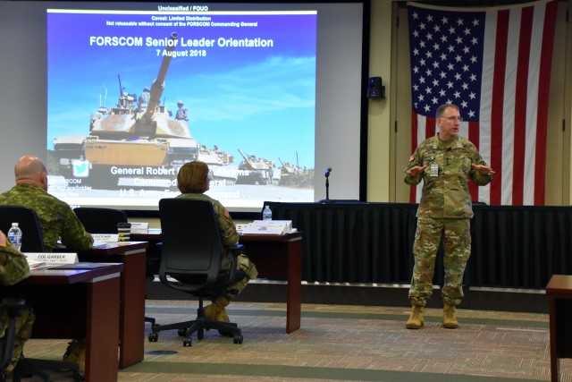Forces Command Leaders Synchronize to Be 'Ready Now'