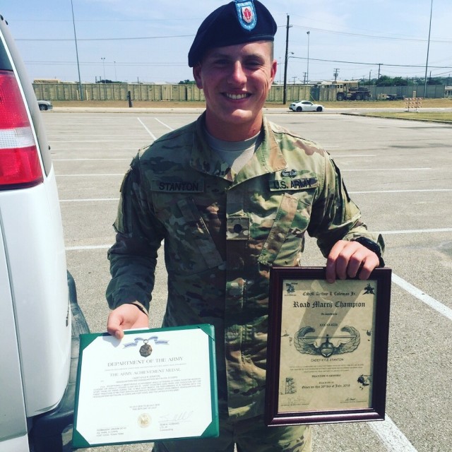 Local Cadet graduates with distinction from US Army Air Assault School