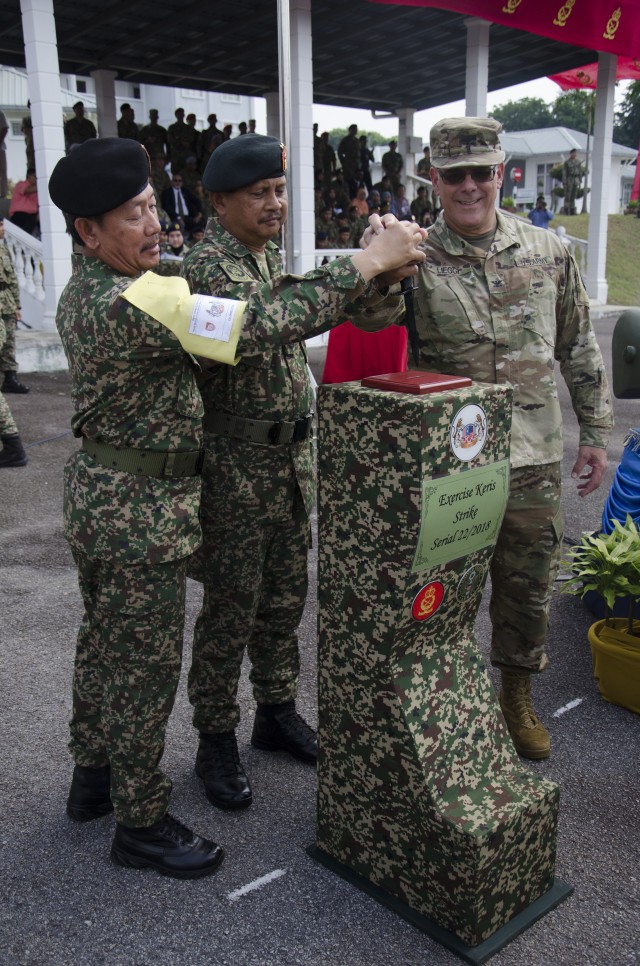 96th Troop Command takes the lead on Exercise Keris Strike 2018
