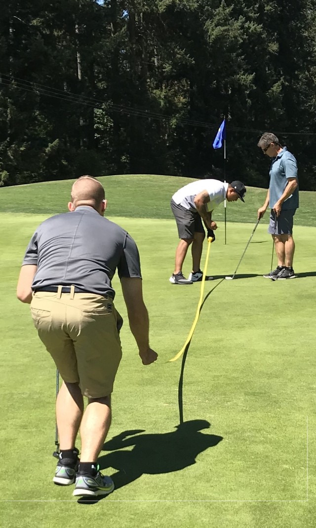 Putting the green in Eagles Pride Golf Course Article The United