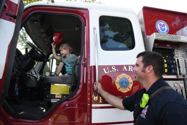 Fort Drum residents celebrate community spirit, partnership with first responders at National Night Out