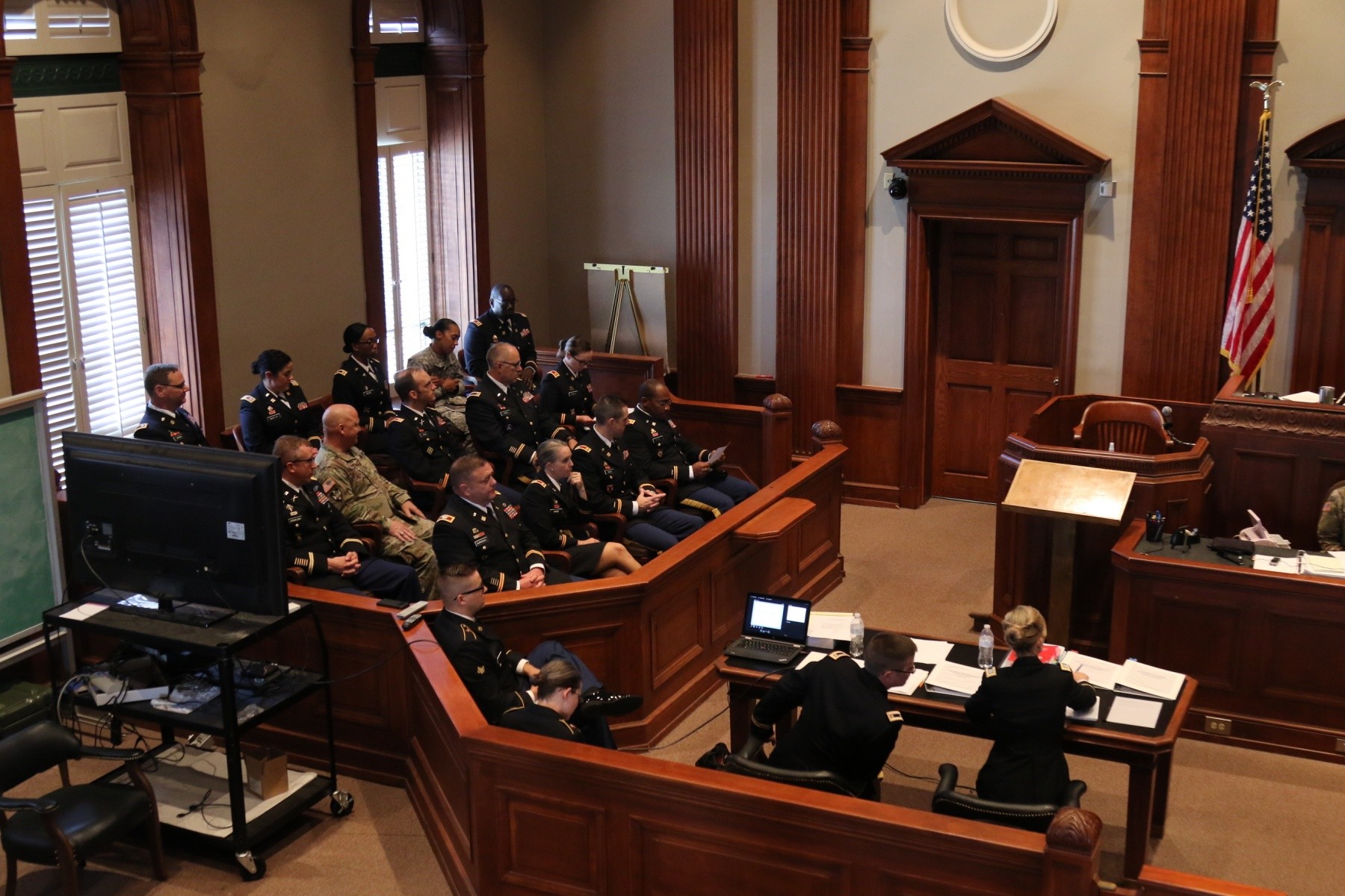 Mock Court Martial In Alabama Sets The Bar For Training Article The 