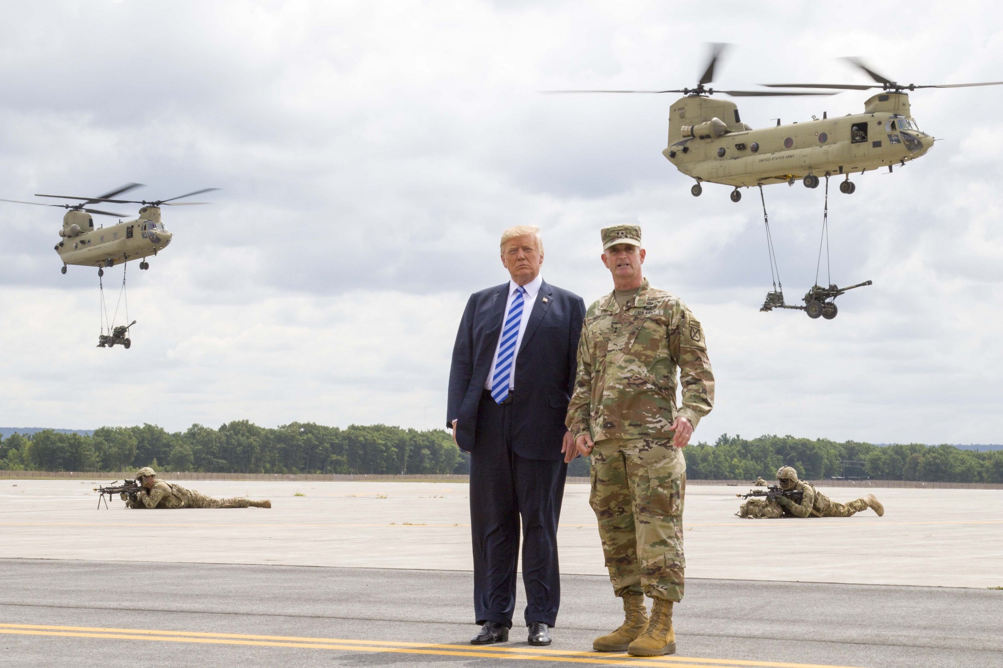 President Signs National Defense Authorization Act At Fort Drum ...