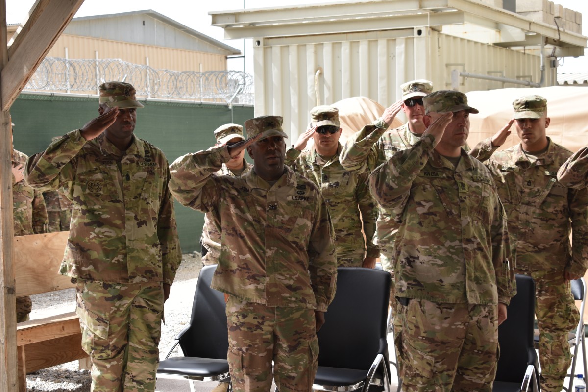 USACE Afghanistan District holds Change of Responsibility Ceremony ...