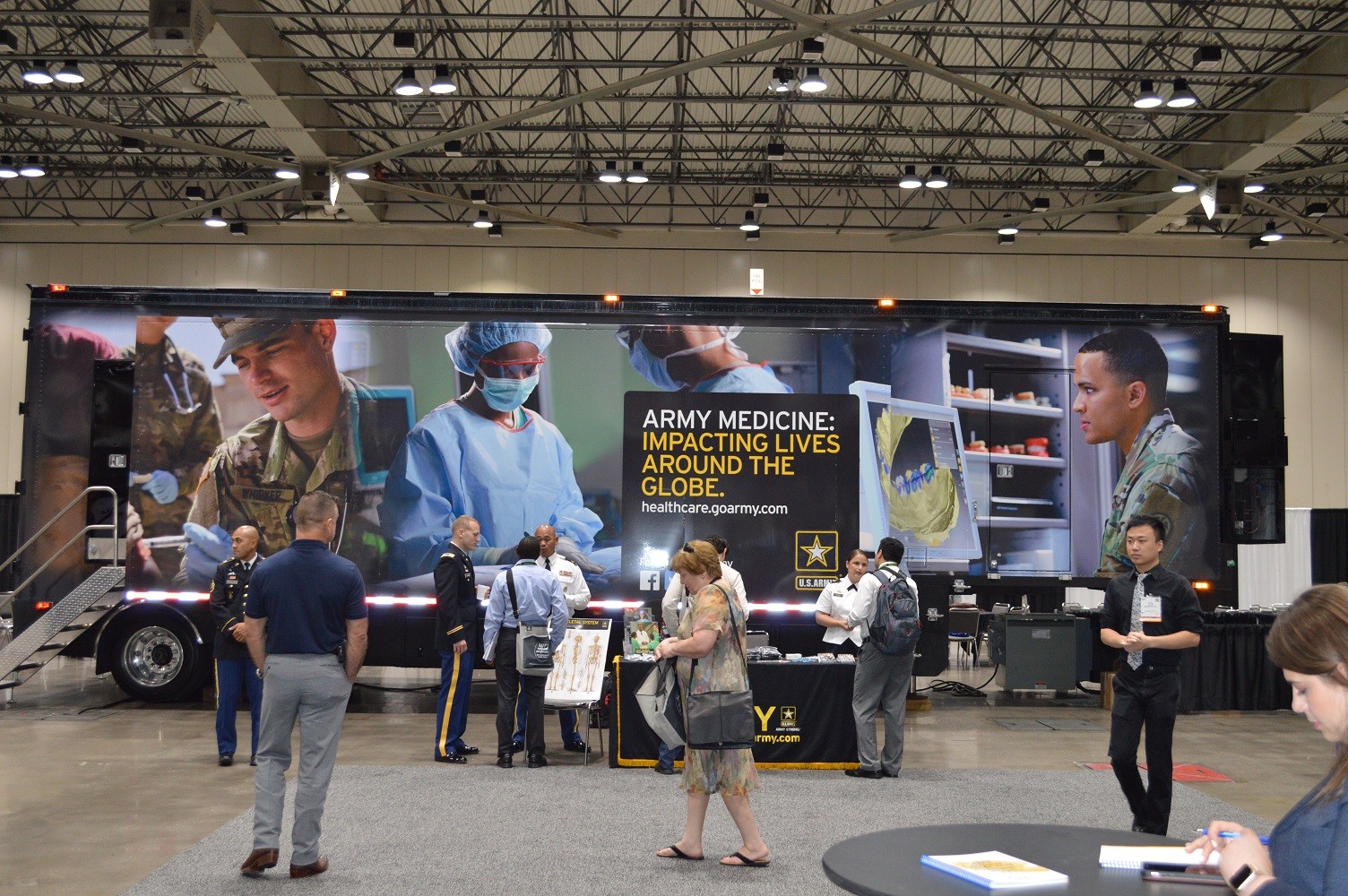 U. S. Army Medical Exhibit Featured at National Family Physician