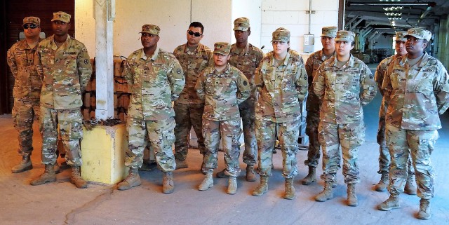 8th Ordnance Platoon at Blue Grass Army Depot