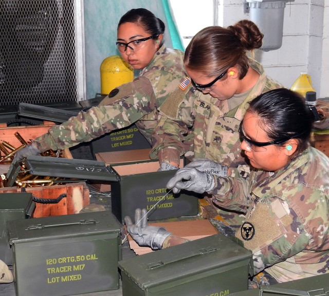 8th Ordnance Platoon at Blue Grass Army Depot