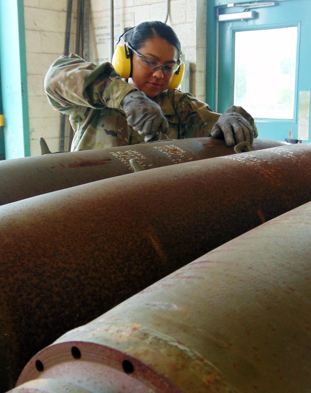 8th Ordnance Platoon at Blue Grass Army Depot