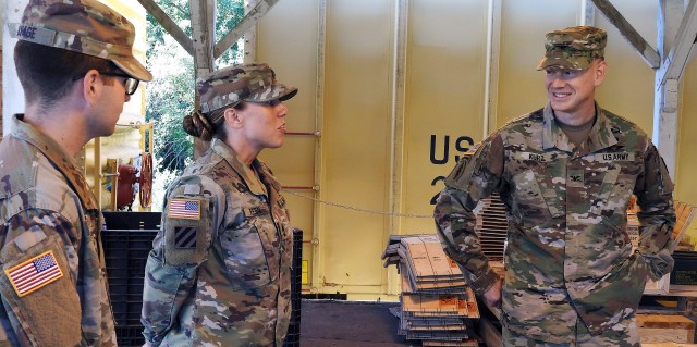 8th Ordnance Platoon at Blue Grass Army Depot