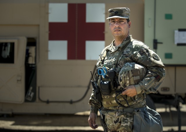 Brigade surgeon cares for all Soldiers in the field