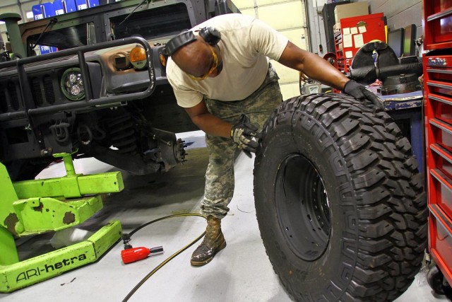 Kentucky Guardsman discovers tire defect; DOD makes changes for safety