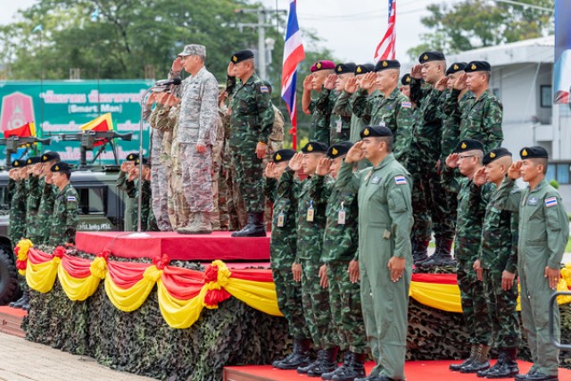 Hanuman Guardian 2018 underway with the Royal Thai Army