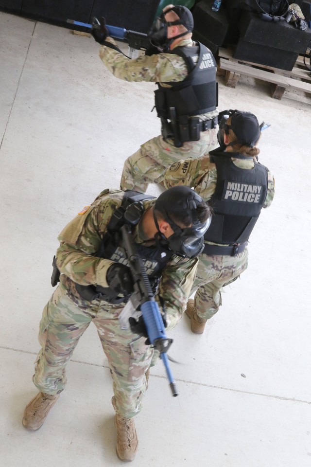 293rd MP Company trains to respond to active shooters