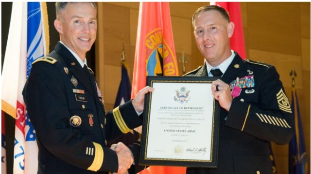 CECOM welcomes new command sergeant major: Gutierrez assumes responsibilities as Command Sgt. Maj. McCoy retires