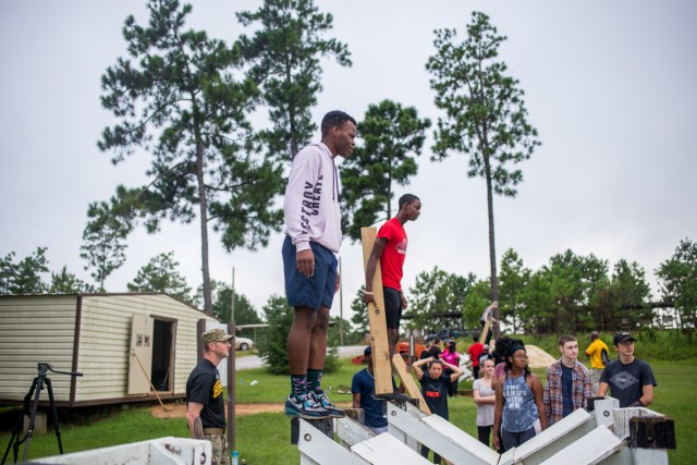 Chattahoochee County High School JROTC Visit