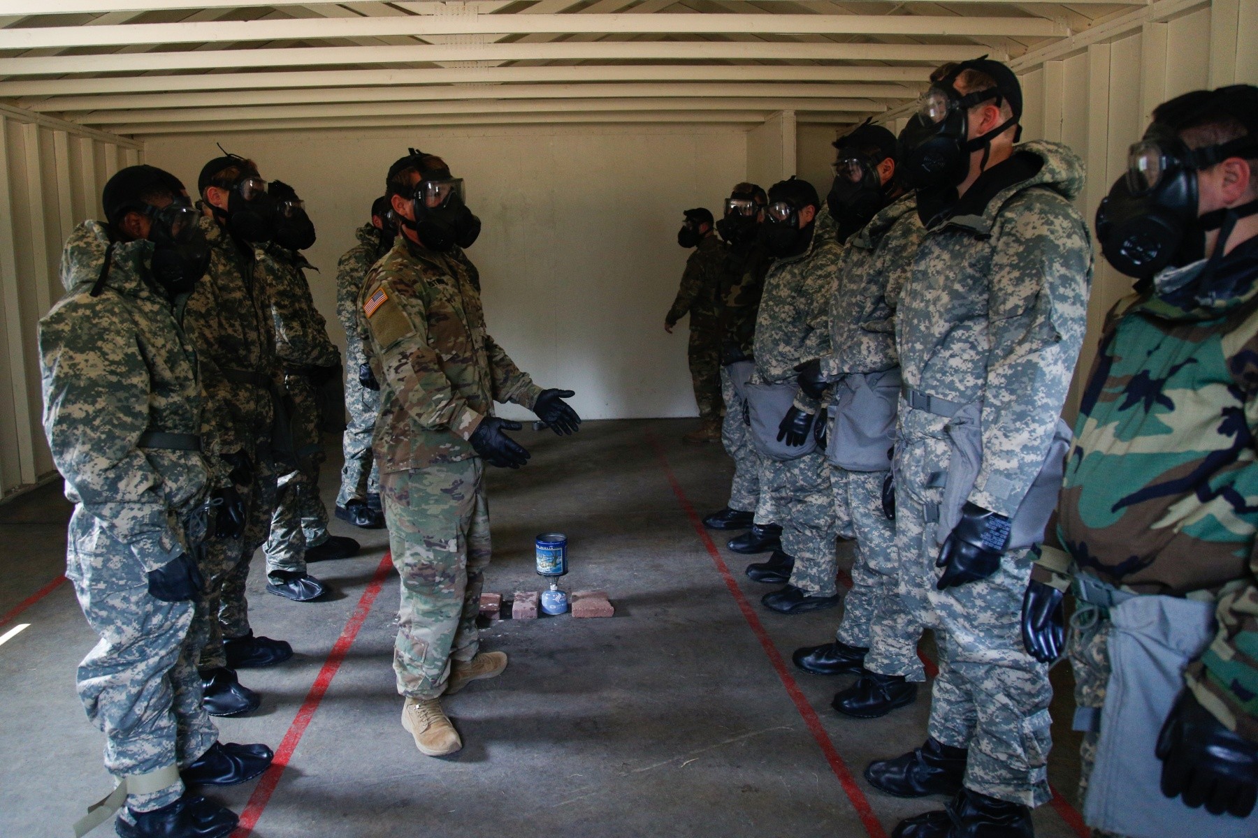 Special Forces Soldiers Validate Capability To Operate In Chemical 