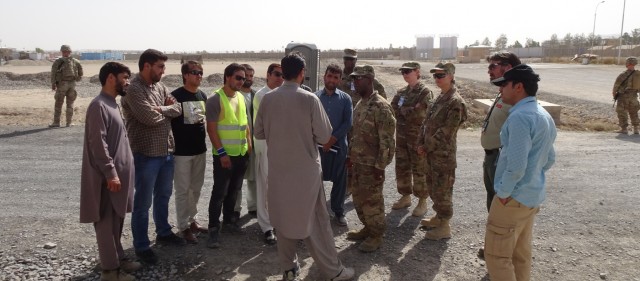 Afghan Technical Support Team partners with USACE