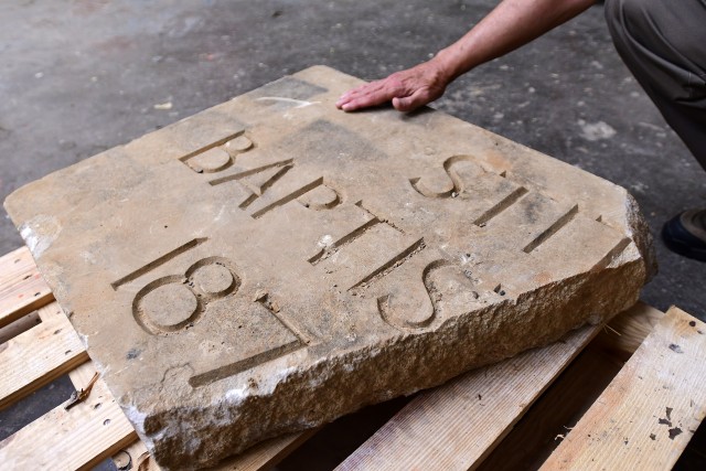 Unearthed Stithton stone adds mystery to church history