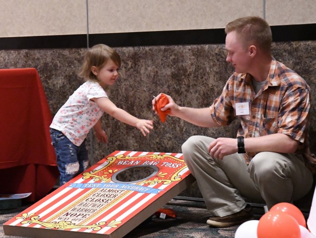 Fort Drum mothers-to-be showered with gifts at a party in their honor