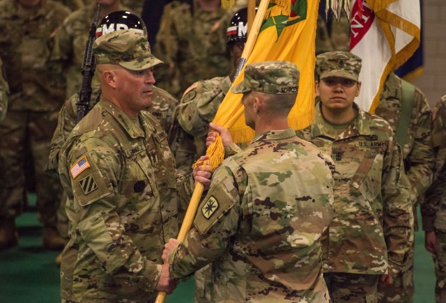 Kleinholz returns as 14th MP Bde. CSM