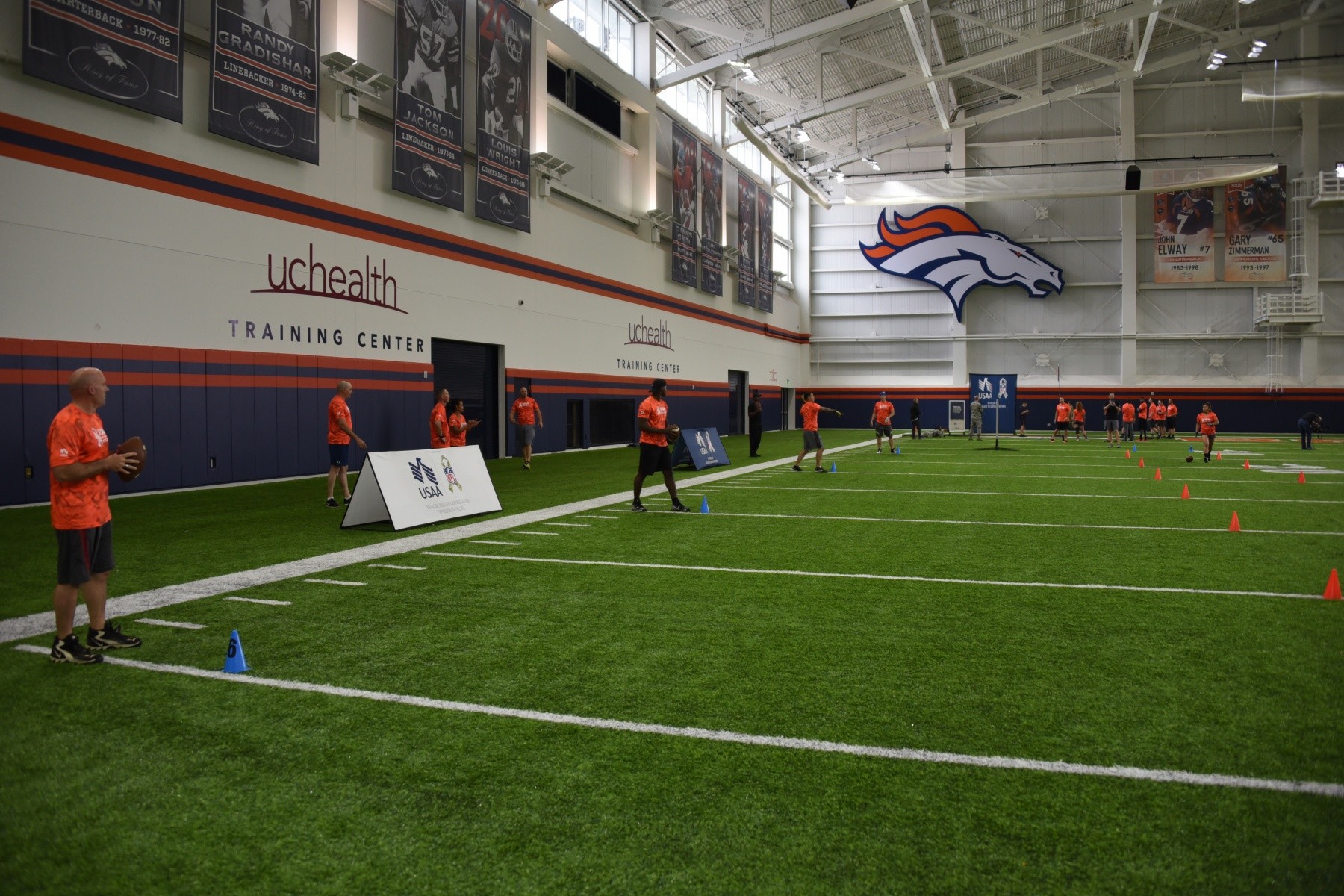 AFSPC participates in military combine hosted by Denver Broncos, USAA >  Buckley Space Force Base > Article Display