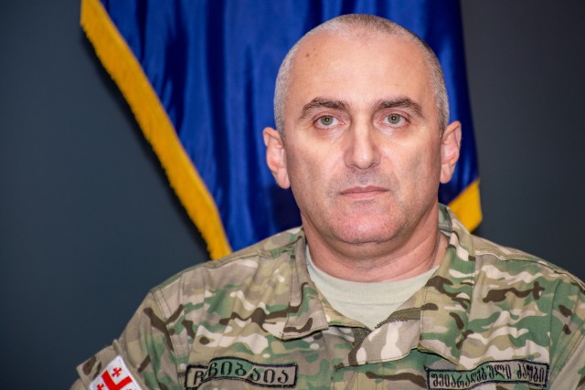 Major General Vladimer Chachibaia, Georgia