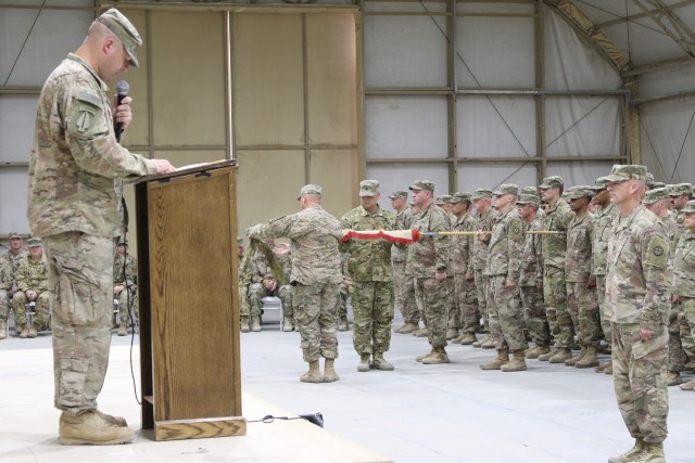 The 248th ASB transfers authority to 935th ASB
