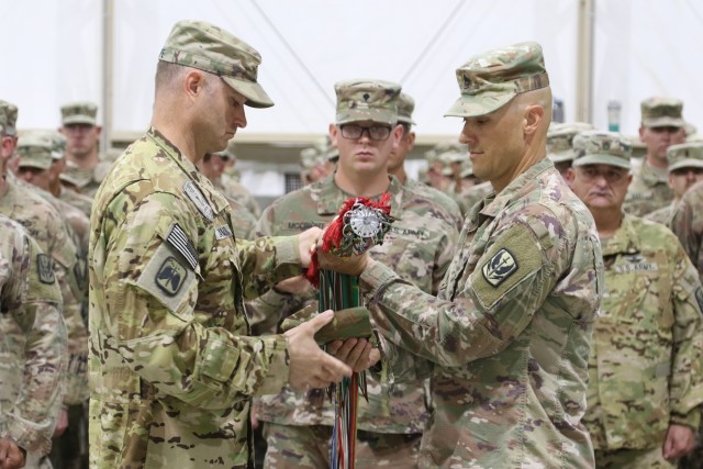 The 248th ASB transfers authority to 935th ASB