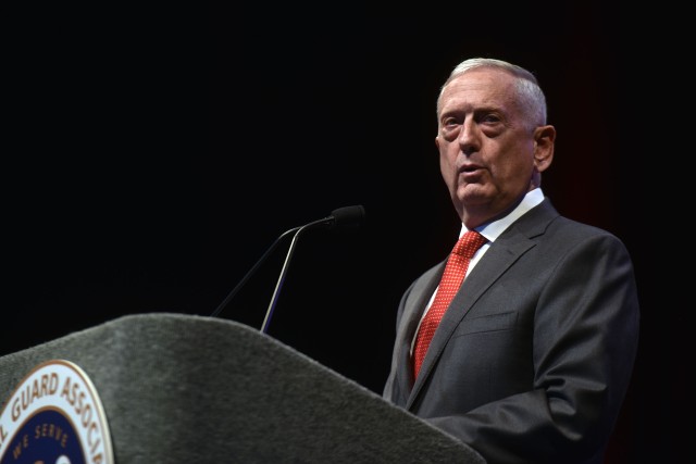 Mattis: Guard integral to DoD effort to build lethality