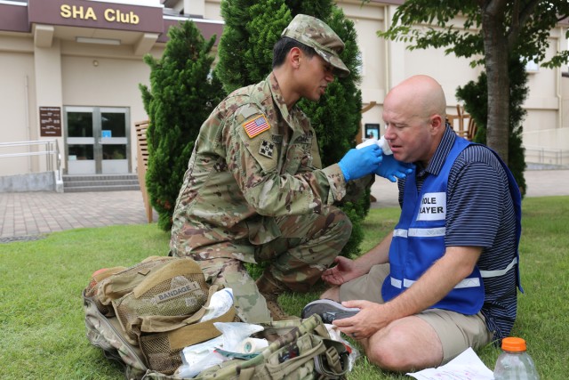 USAG Japan tests emergency preparedness with annual full-scale exercise 