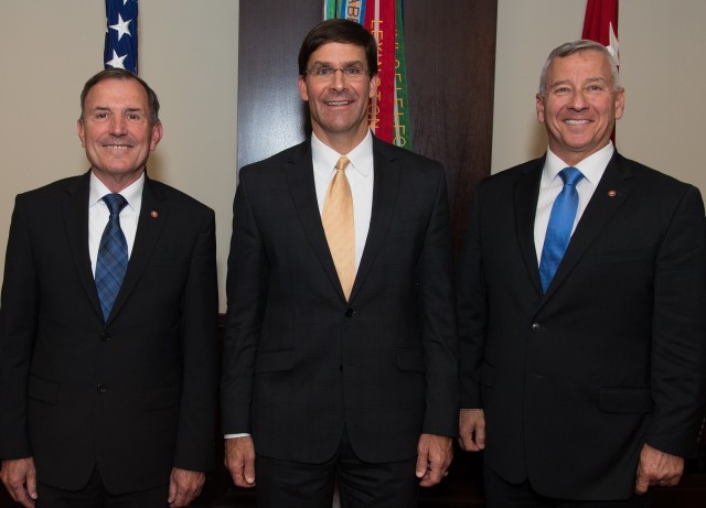 Two new Civilian Aides to the Secretary of the Army (CASAs)