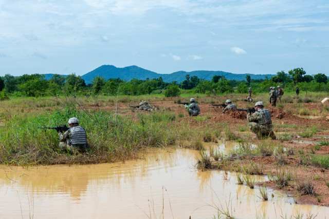 116th Cavalry Brigade Combat Team, Royal Thai Army conduct live-fire