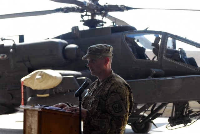 449TH CAB RELINQUISHES AUTHORITY OF OPERATION INHERENT RESOLVE