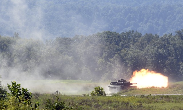 Local Marines host tank gunnery competition at Fort Knox range