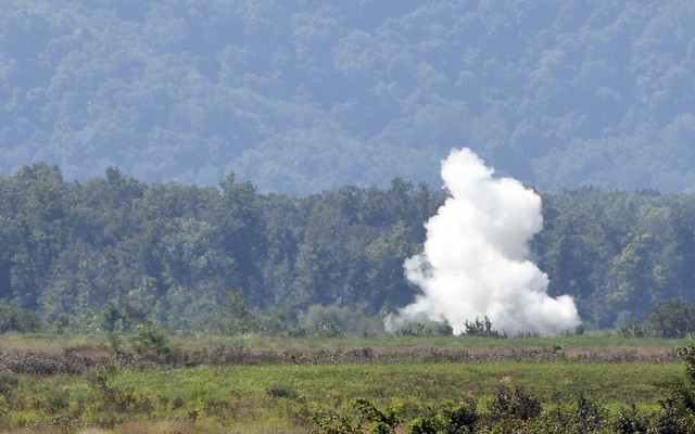 Local Marines host tank gunnery competition at Fort Knox range