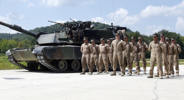 Local Marines host tank gunnery competition at Fort Knox range