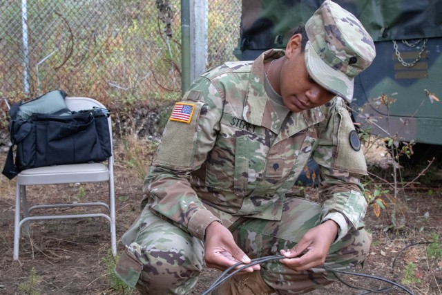 Exercise Courage Dawn 18 Soldier Spotlight