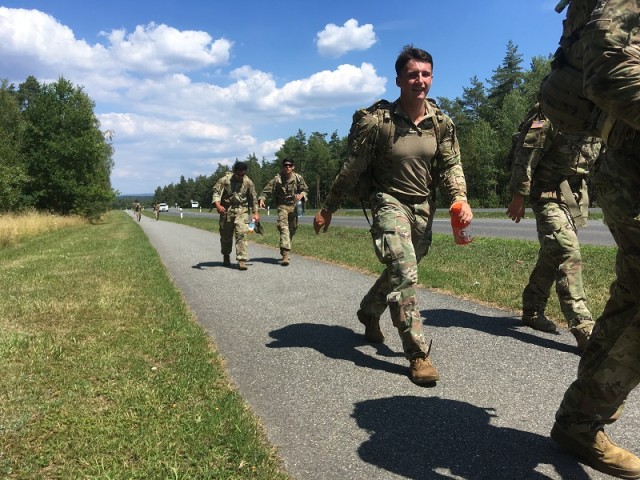 US Soldiers test skills during German proficiency, shooting events