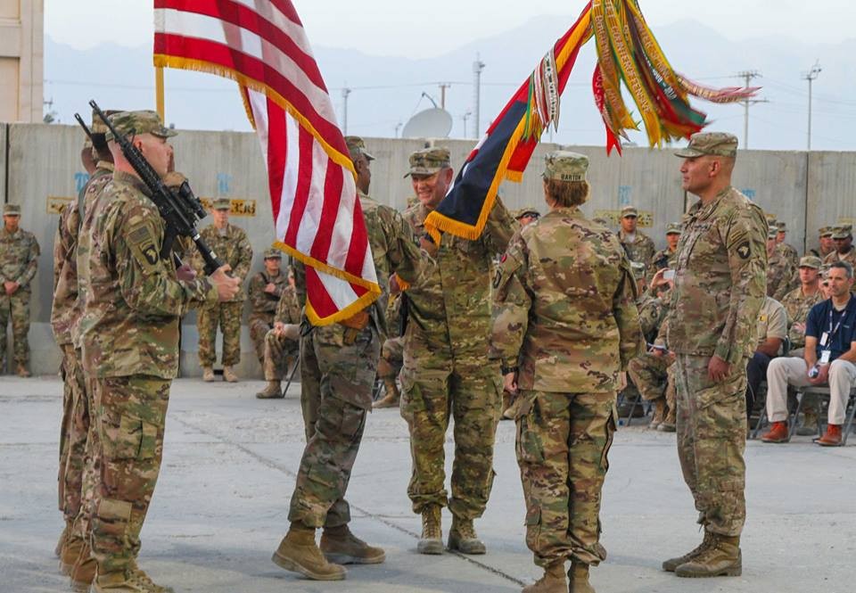 101st Resolute Support Sustainment Brigade farewells Sliwinski ...