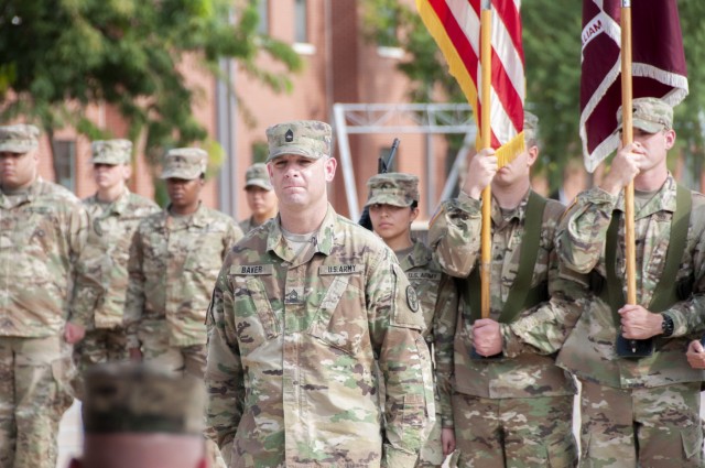 Fort Bliss WTB CSM relinquishes responsibility, retires