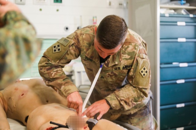 Combat casualty care Medics teach NATO forces combat casualty care
