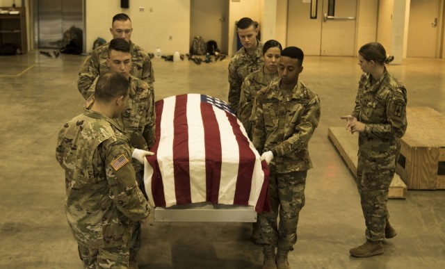 New York Army Guard members tackle demanding funeral honors course