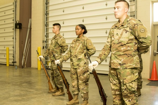 New York Army Guard members tackle demanding funeral honors course