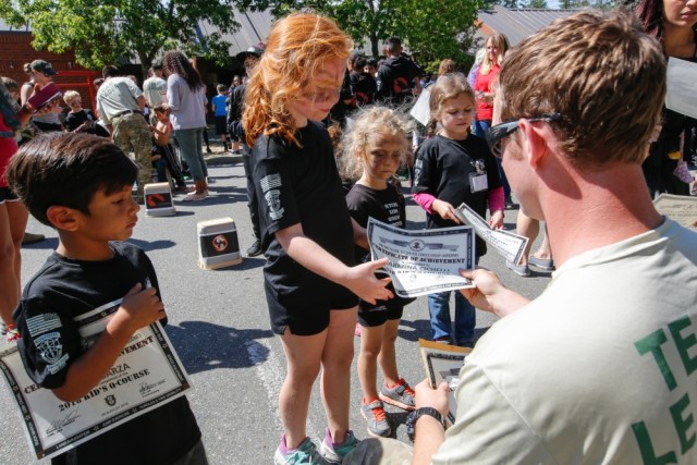 More than 260 Children earn green berets at 1st SFG (A) Kid's Q-Course