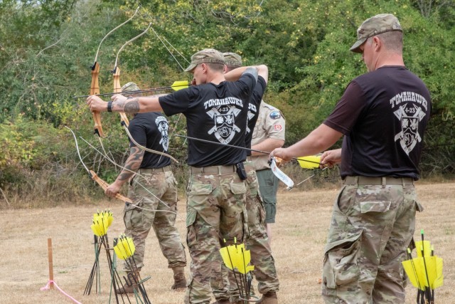 4-23 Infantry take on Boy Scout's Thunderbird Challenge