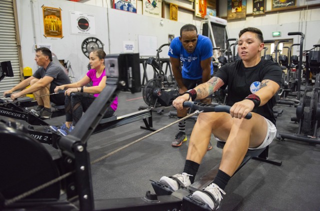 While deployed in Kuwait, Soldiers get their daily fix of functional fitness