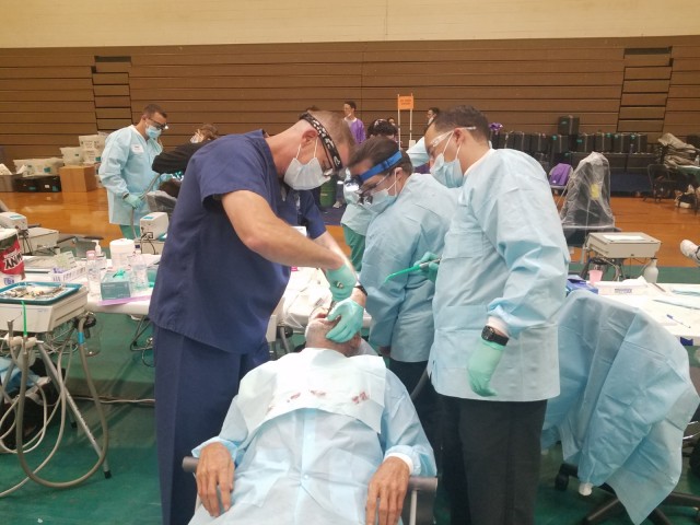 Fort Lee medical and dental staff lend healing hands 