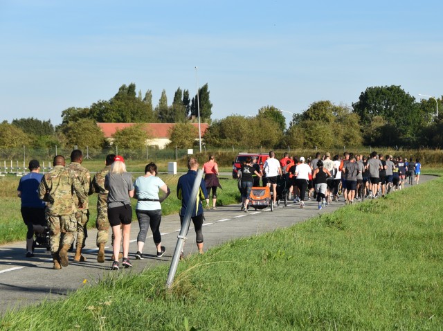 Community members participate in 9/11 Patriot 5K Run/March