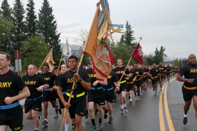 Spartans run for National Airborne Day